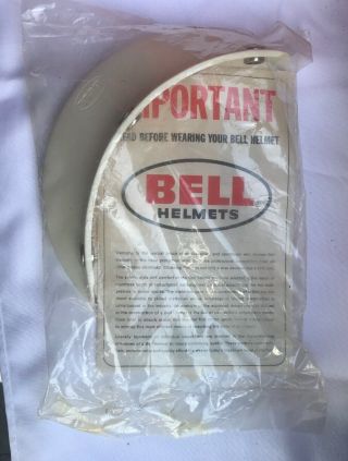 Vintage Bell Toptex RT Helmet W/ Box 1976 With Brochure & 3