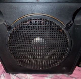JBL MI634 PA Speaker:Tests Fine:Vintage Shape 4