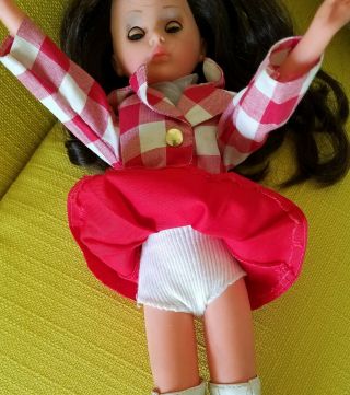 Vtg Italian ITALOCREMONA Italy Fashion Doll w Fabulous Outfit Clothes & Boots 6