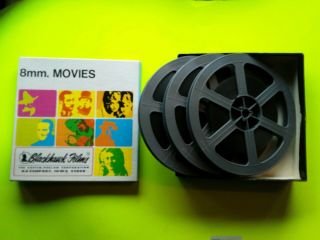 Vintage 8mm Movie Horror Film " Cabinet Of Dr Caligari " Blackhawk X3 Reels