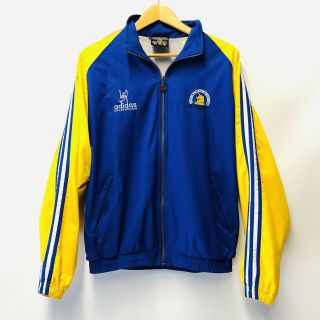 1996 Vintage 100th Anniversary Boston Marathon Jacket Adidas Embroidered Small