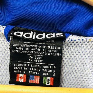 1996 Vintage 100th Anniversary Boston Marathon Jacket Adidas Embroidered Small 4