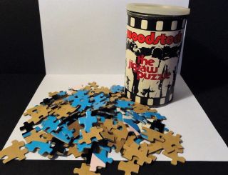 Vintage 1970 Woodstock " The Jigsaw Puzzle " In Can - Woodstock 1969 Music Fest