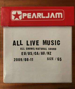 Pearl Jam 2009 Live Bootleg Box Set [28 Shows] - Like / Rare Complete Set 2
