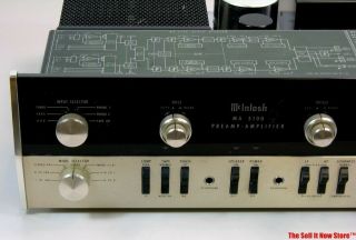 Vintage McIntosh Labs MA5100 MA - 5100 Stereo Integrated Amp Amplifier Audiophile 2