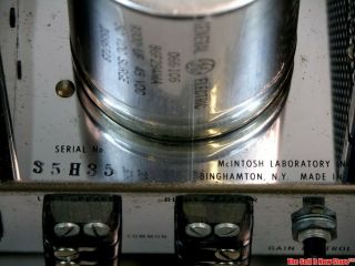 Vintage McIntosh Labs MA5100 MA - 5100 Stereo Integrated Amp Amplifier Audiophile 9