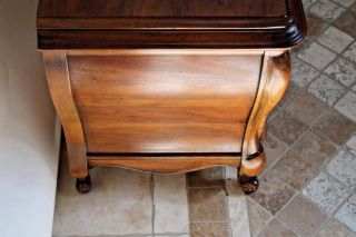 Vintage Hickory Manufacturing Co.  French Walnut Bombay 2 Drawer Chest Dresser
