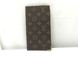 Auth Louis Vuitton Monogram Bifold Bill Wallet Vintage 9e150050g