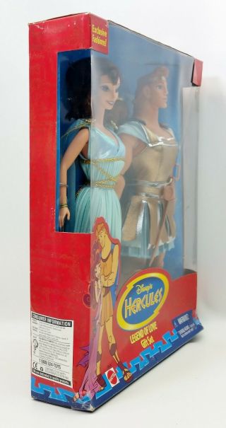 1997 Mattel Disney ' s Hercules Legend Of Love Gift Set No.  17479 NRFB 6