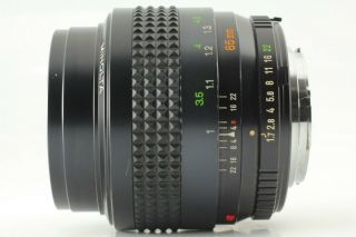 RARE 【Almost MINT】 Minolta MD Rokkor 85mm f/1.  7 MF Lens from JAPAN 418 5