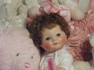 American Character 1958 Baby Doll So Cute 16 " W/adorable Outfit Soft Vinyl