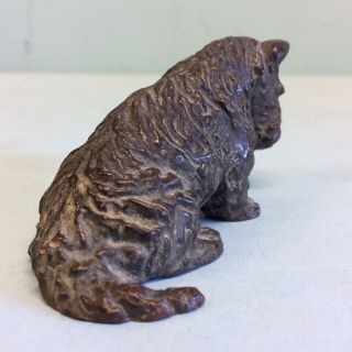M.  Kirmse Bronze Scotty Dog Gorham Co.  3” 5