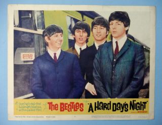 Vintage Rare Beatles 1964 Hard Day 