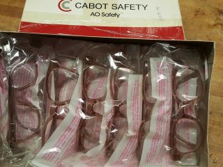 Retro Ao Safety Glasses Z87 Cool Vintage Look At Great Pricing.  12 Pair Per Box