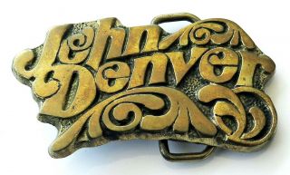 John Denver Country Folk Music Brass 1970 