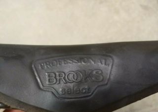 Vintage Brooks Professional Select Saddle - RARE 3