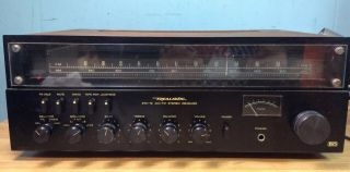 Vintage 1978 Realistic Sta - 78 Analog Am Fm Stereo Receiver Walnut Veneer Wood