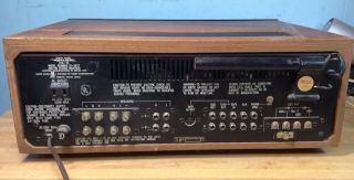 VINTAGE 1978 Realistic STA - 78 Analog AM FM Stereo Receiver Walnut Veneer Wood 6