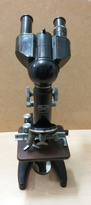 Carl Zeiss Jena Vintage Microscope No.  283017