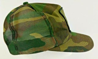 Vintage Dekalb K Products Camouflage Snapback Hat Trucker Cap Patch USA 2