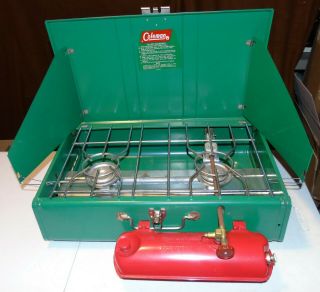 04/1972 • Near • Coleman 2 - Burner Camp Stove • Model 413 • Made In Usa
