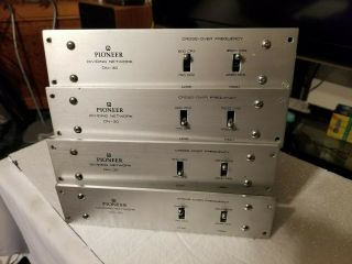 Four Vintage Late 1960s Pioneer Divide Networks Dn - 30