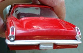 Rare VINTAGE 1966 Plymouth Barracuda Dealer Promo Model Car Red 1:25 Scale 6