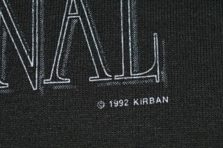Vintage Rare Anvil 1992 Grand National Single Stitch Black Graphic T - Shirt XL 4