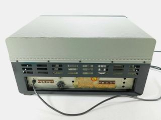 Hallicrafters SX - 62A Vintage Ham Radio Tube Receiver w/ Fresh Powder Coated Lid 9