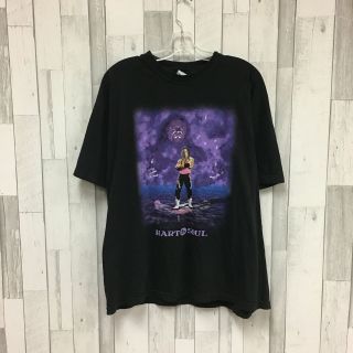 Vintage 1997 Summerslam T - Shirt Size Xl Purple Black