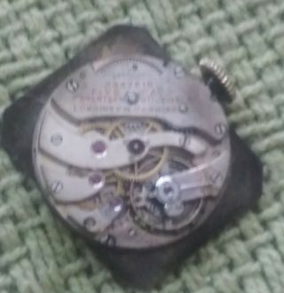 Antique Longines Watch 18K White Gold 4