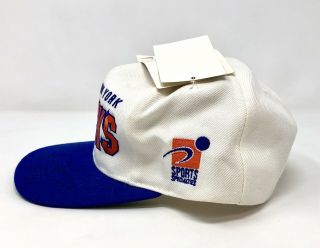 Autographed Vintage 90s Sports Specialties NBA NY Knicks Shadow Snapback Hat Cap 7