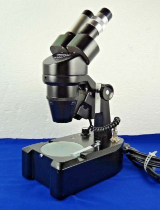 Vintage Unitron Msfn No.  50780 2x - 4x Stereo Microscope Japan