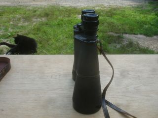 Rare Vintage E.  Leitz & Wetzlar 8 x 60 Field Binoculars w/ Orig.  Case & Strap 9