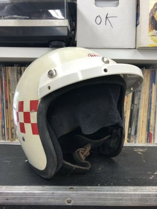 Vintage Bell Toptex R - T Helmet 7 1/4 White