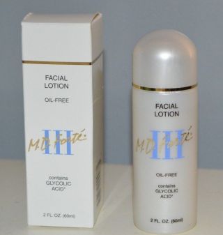 M.  D.  Md Forte Iii Discontinued Facial Lotion Rare