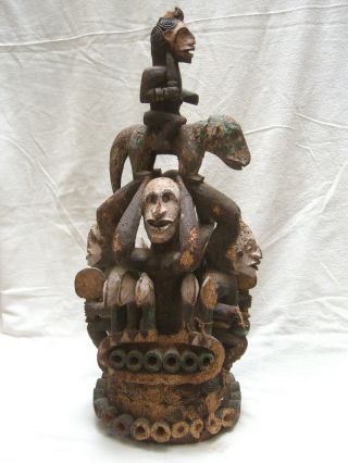 Igbo Mask,  African Art By Same Carver As Mask In Virginia Museum Of Fine Art