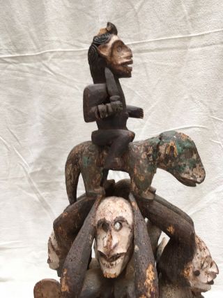 Igbo Mask,  African Art By same carver as mask in Virginia Museum of Fine Art 4
