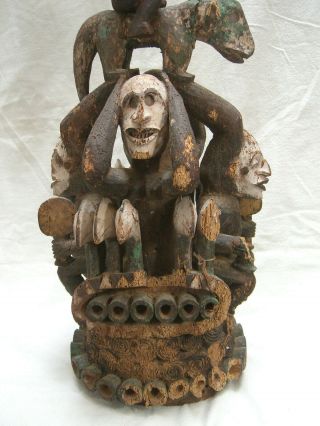 Igbo Mask,  African Art By same carver as mask in Virginia Museum of Fine Art 9