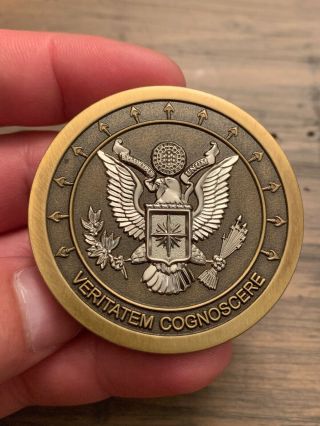 Crazy Ultra Rare Special Operations Command Cia Foreign Challenge Coin Very Ra