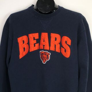 Vtg Champion Reverse Weave Chicago Bears Football Sweatshirt Size Large