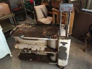 Blackhawk vintage porto power welding cart industrial shop cart 2