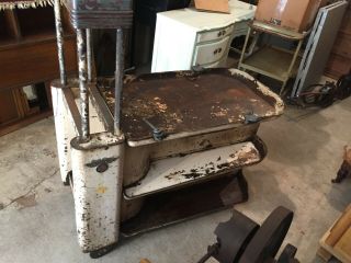 Blackhawk vintage porto power welding cart industrial shop cart 6