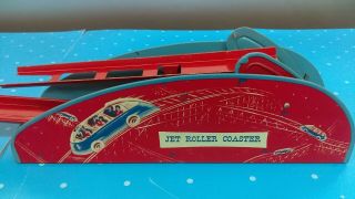 Vintage 1940 ' s Wolverine Tin Wind - UP Jet Roller Coaster No.  28A NMIB 4