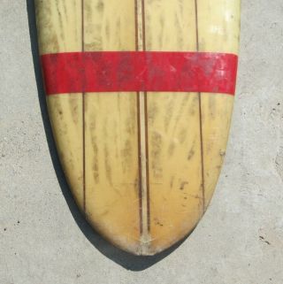 CON VINTAGE SURFBOARD 9 FT.  6 IN. 6