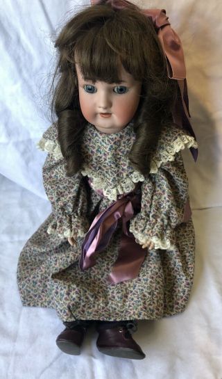Old Antique German Bisque Heinrich Handwerck Simon Halbig 540 Baby Doll 19”