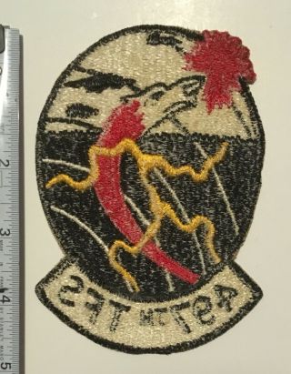 USAF Patch - 497th Tactical Fighter Squadron TFS Old Rare 2