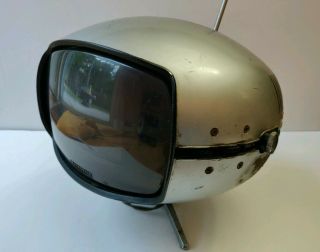 Very Rare Panasonic Orbitel TR - 005 UFO Retro TV Vintage Mid Century Eyeball 2