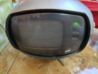 Very Rare Panasonic Orbitel TR - 005 UFO Retro TV Vintage Mid Century Eyeball 4