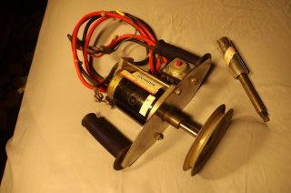 Vintage Kart Go Kart Left Hand Electric Hand Held Starter With Good Strong Cable
